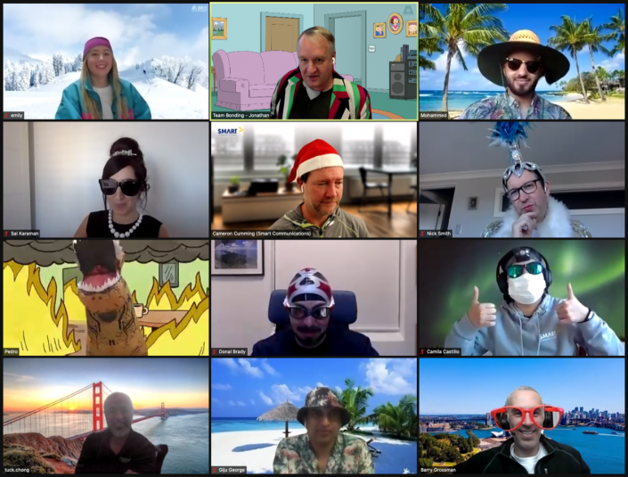 Online Virtual Trivia bought to you by Teambonding