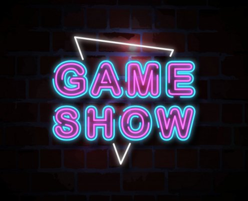 game show neon sign illustration 189374 241