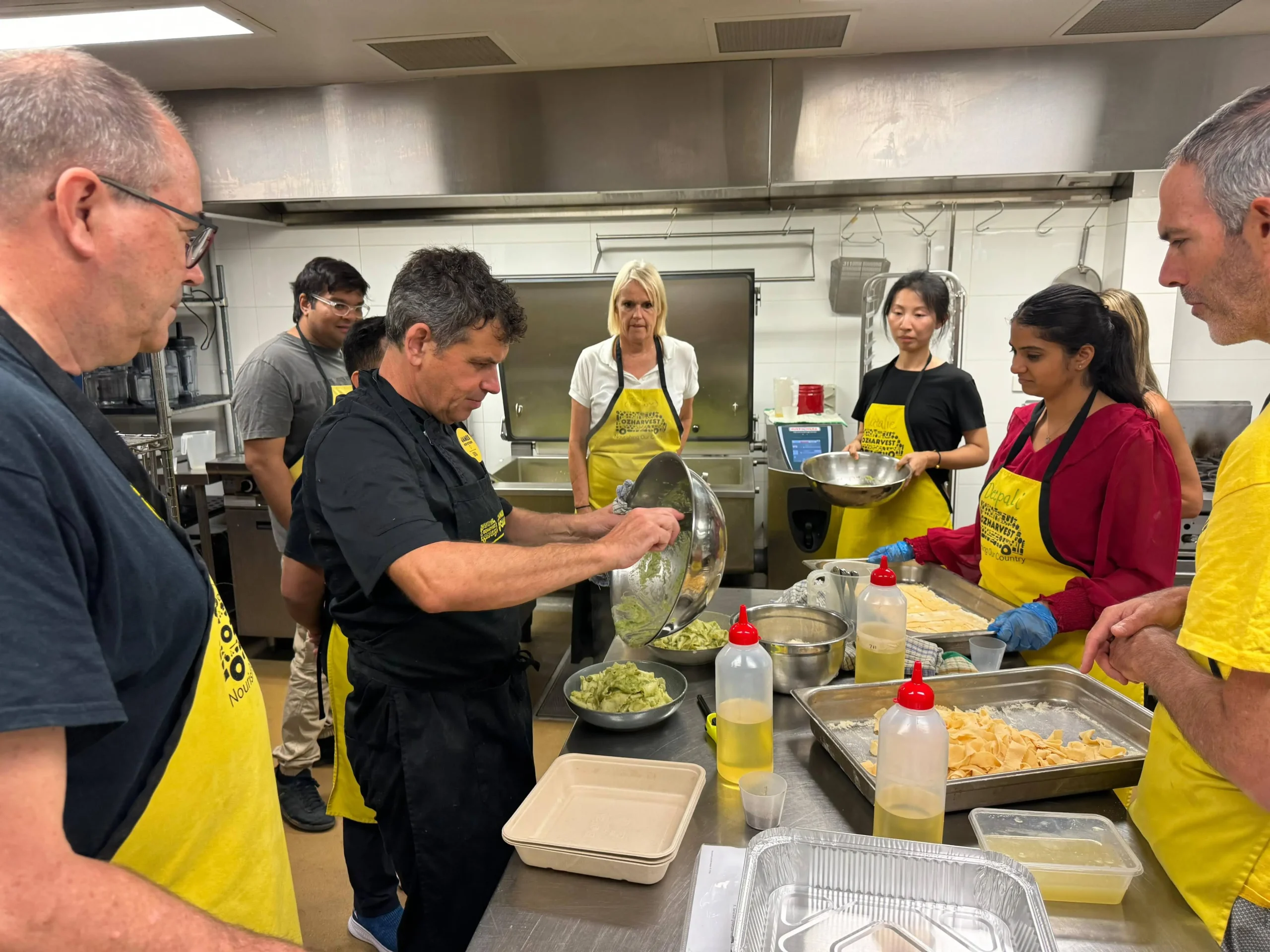 Oz Harvest – Cooking for a cause 